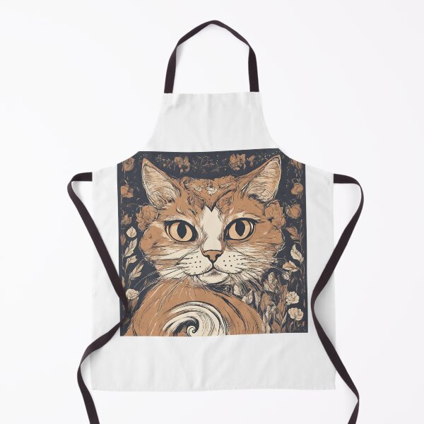 Item preview, cat drawing designed and sold by pig2u.