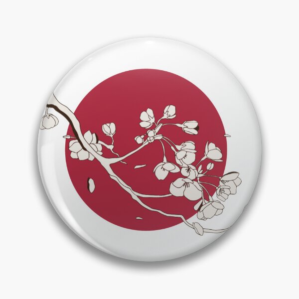 Item preview, Hand drawn japanese illustration of cherry tree petals designed and sold by shaimasaida.