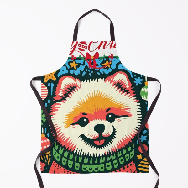 Item preview, Merry Christmas Pomeranian Cute Puppy Pet Fashion Gift for Dog Lovers [type 4] designed and sold by Magikdog.