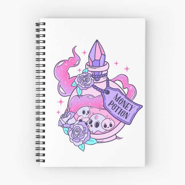 Item preview, Money Potion Cute Pink Halloween Potion Bottle designed and sold by ZoollGraphics.