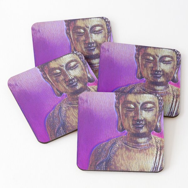 Item preview, Buddha pink purple designed and sold by JaseArt.