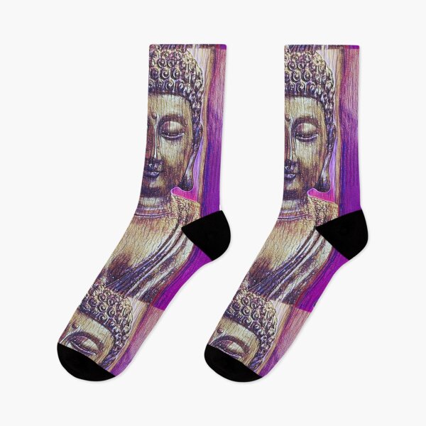 Item preview, Buddha pink purple designed and sold by JaseArt.