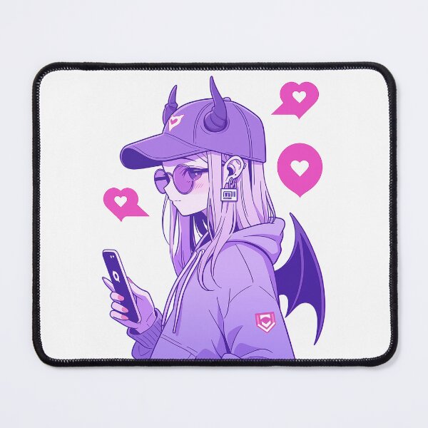 Item preview, cute succubus mural 2 designed and sold by Kalsaver.