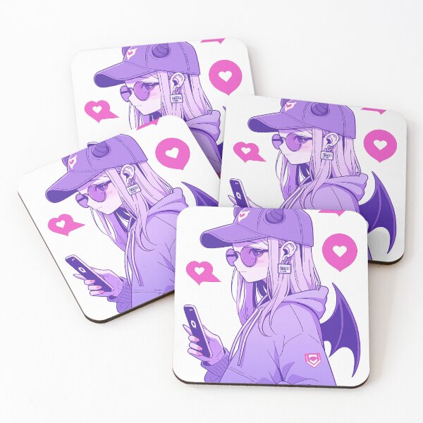 Item preview, cute succubus mural 2 designed and sold by Kalsaver.