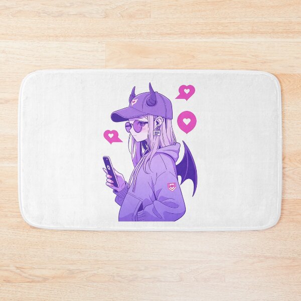 Item preview, cute succubus mural 2 designed and sold by Kalsaver.