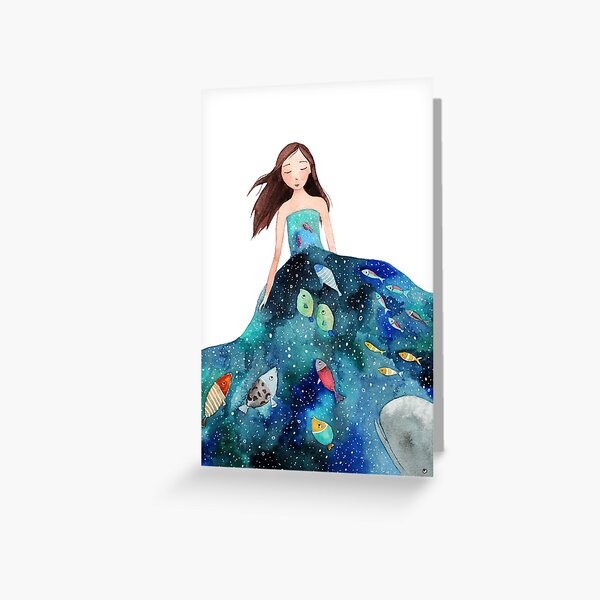 Item preview, Ocean dress designed and sold by Tina van Dijk.