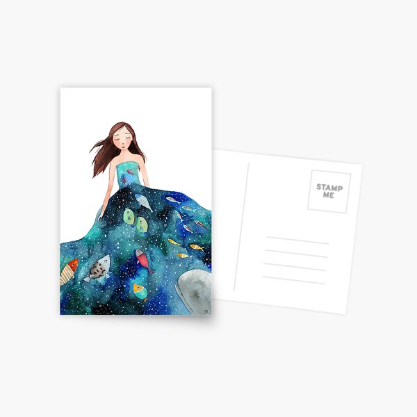 Item preview, Ocean dress designed and sold by Tina van Dijk.