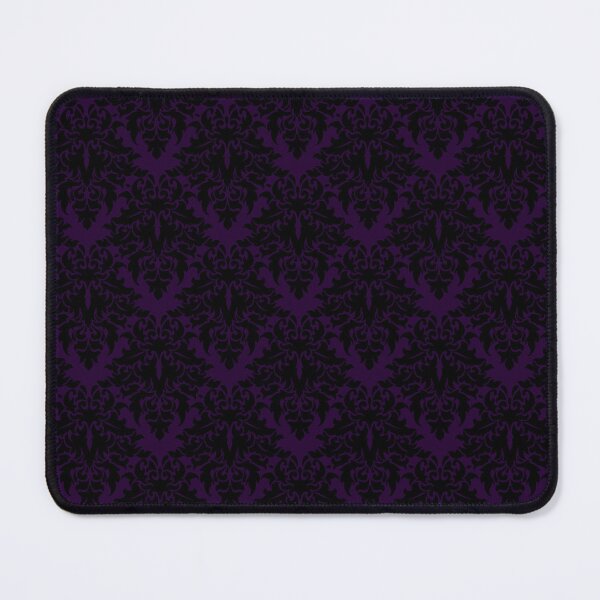 Item preview, Small Deep Purple Damask 4 designed and sold by Pixels2Patterns.