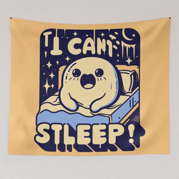 Item preview, I CAN'T STLEEP designed and sold by Rectoryprint.