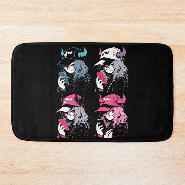 Item preview, cute succubus mural 5 designed and sold by Kalsaver.