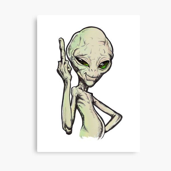 Paul the Alien Canvas Print