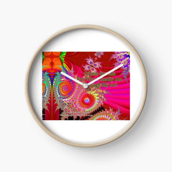 Others See Me For Who I Really Am Through My Art Clock