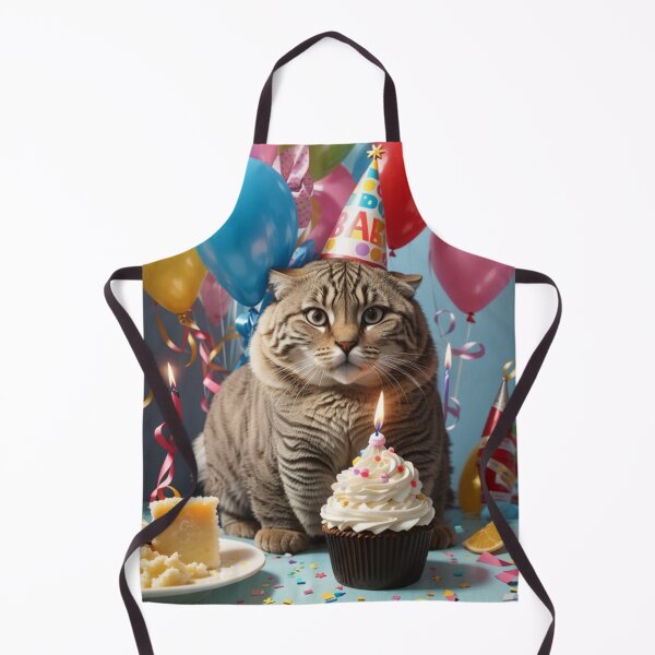 Item preview, Fat Birthday Cat designed and sold by Willyboy16.