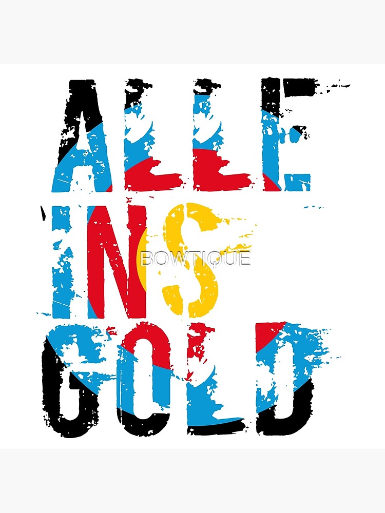 Thumbnail 4 von 4, Kissen, ALLE INS GOLD (Bogenschiessen by BOWTIQUE) designt und verkauft von BOWTIQUE.