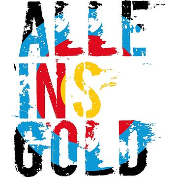 Vorschaubild zum Design ALLE INS GOLD (Bogenschiessen by BOWTIQUE) von BOWTIQUE