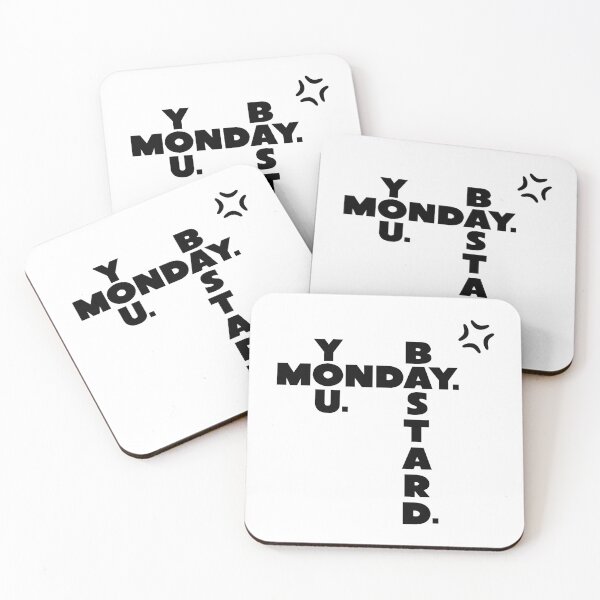 Item preview, Monday You Bastard designed and sold by TheArtism.