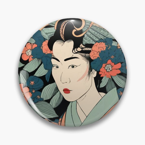 Item preview, Japanese pattern, flowers in a Far Eastern atmosphere designed and sold by kreafox.