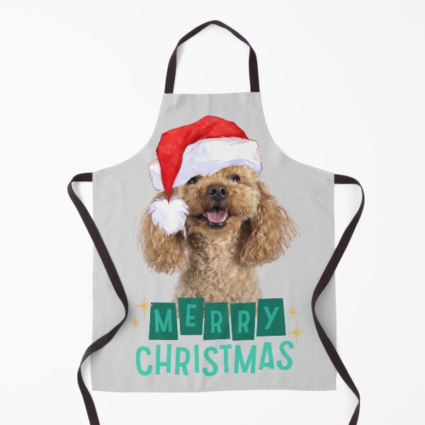 Item preview, Merry Christmas - cute poodle. designed and sold by esao.