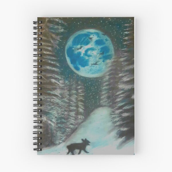 Item preview, The snow moon designed and sold by Artbyjanehicks.