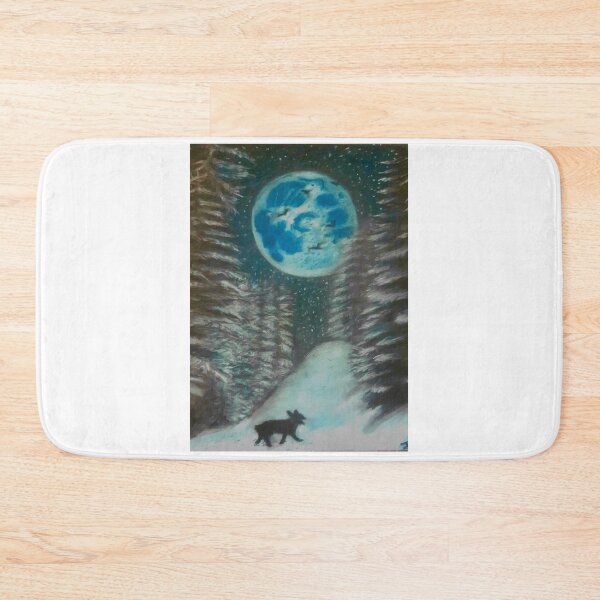 Item preview, The snow moon designed and sold by Artbyjanehicks.