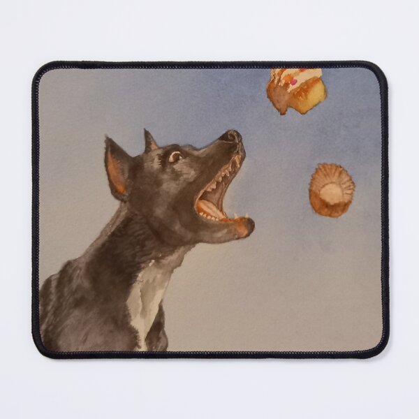 Item preview, Staffy catches cake designed and sold by AngelaHart1.
