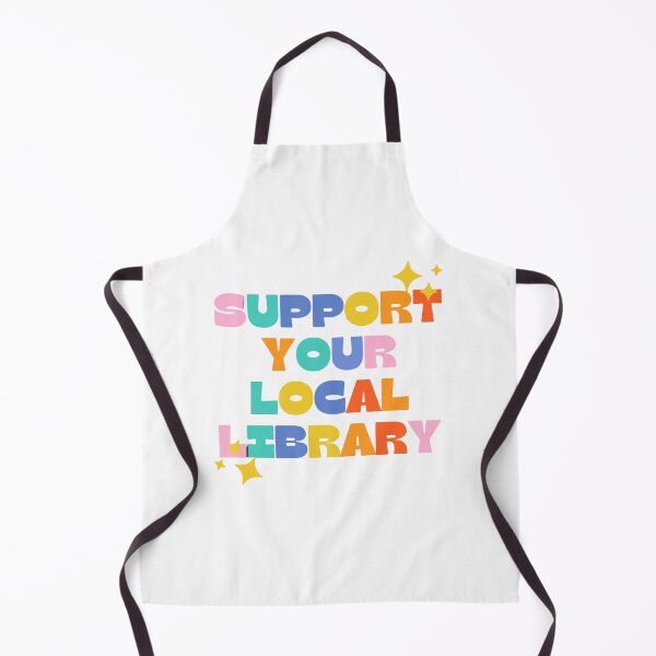 Item preview, Support Your Local Library Letter in Colors designed and sold by sadedream.