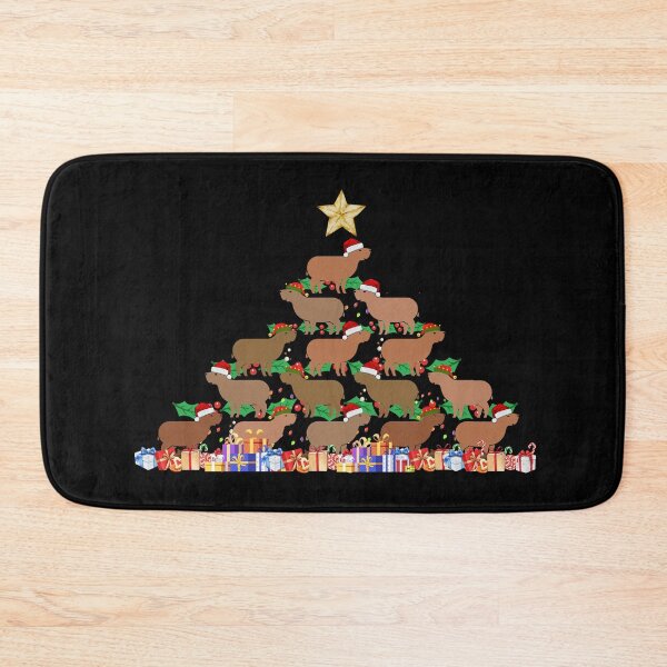 Item preview, Capybara Christmas Tree Gift Funny Christmas Capybara  designed and sold by EmiAndMike.