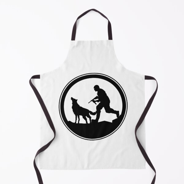 Item preview, Soldier running after a wolf in the mountains designed and sold by Aquillashop.