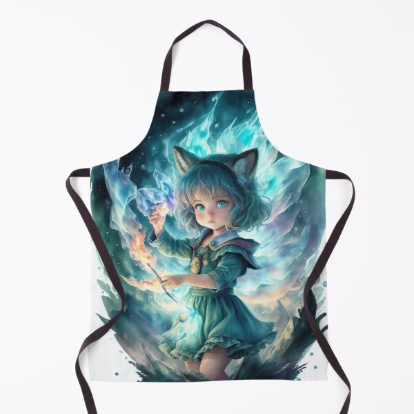 Item preview, Little Girl Learns Fire Magic designed and sold by DarkMystical.