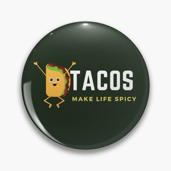 Artikelvorschau, tacos make life spicy - food humor love tacos - taco bells entworfen und verkauft von mhams ⭐️⭐️⭐️⭐️⭐️.