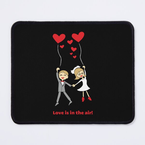 Item preview, newlyweds with balloons designed and sold by FlamingProjekt.