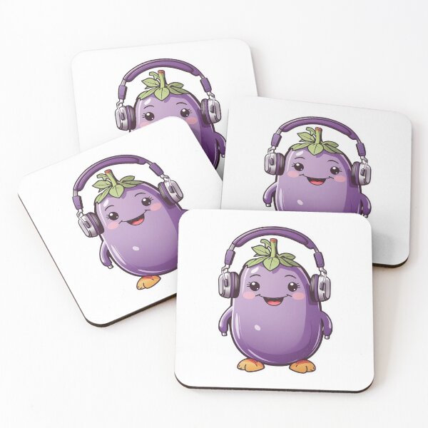 Item preview, DJ Eggplant  designed and sold by LabZoidd.