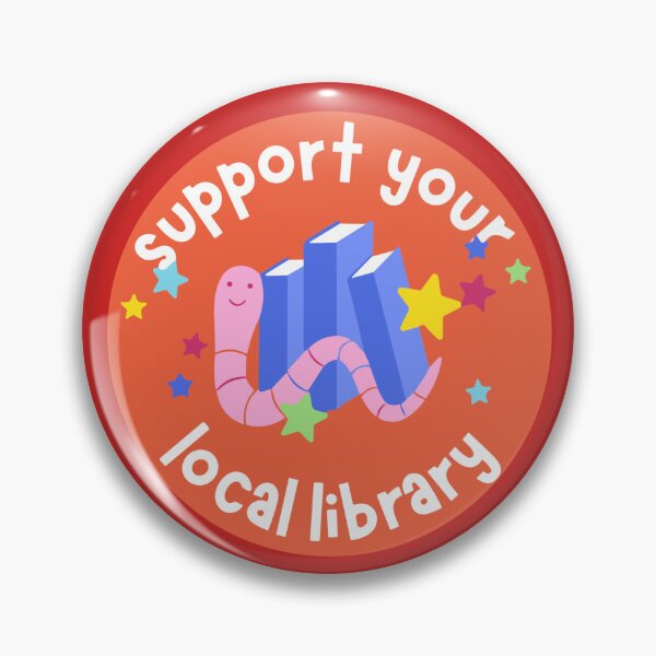 Aperçu de l'œuvre Soutenez votre bibliothèque locale avec des couleurs Funny Earthworm créée et vendue par sadedream.
