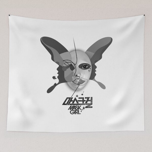 Item preview, Mask Girl Grey designed and sold by HexOne.