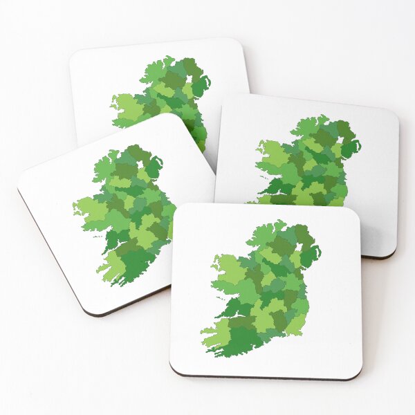 Item preview, Ireland Map designed and sold by lotsofdoodles.