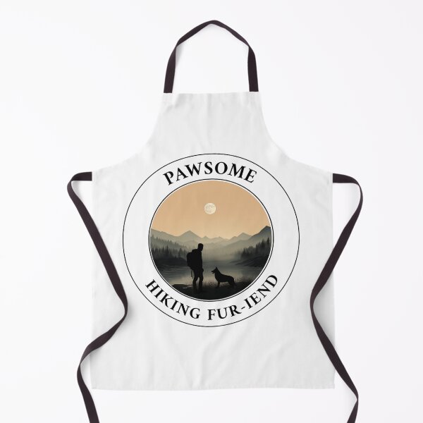 Item preview, Pawsome Hiking Furry Friend Hiking with Dogs designed and sold by OliveAndSnow.