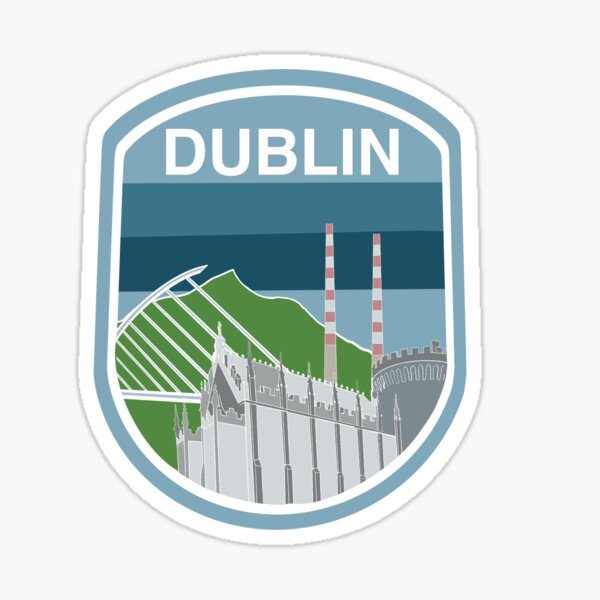Item preview, Dublin Emblem designed and sold by lotsofdoodles.