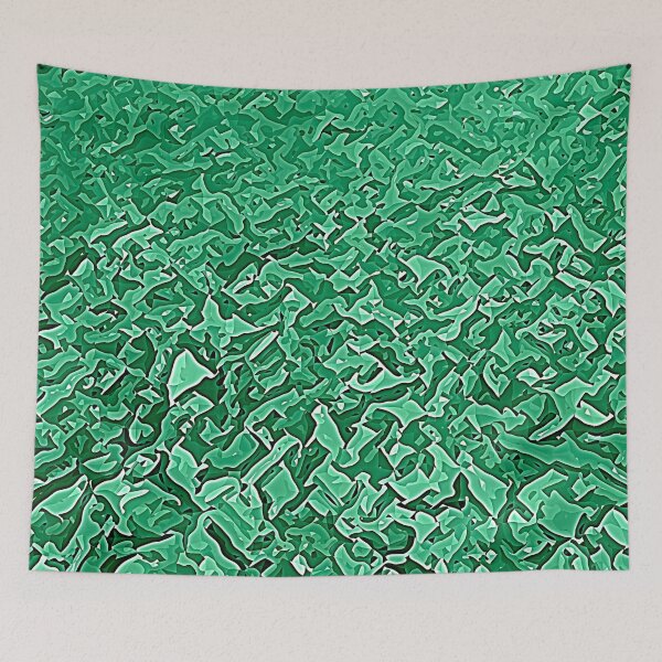 Item preview, Emerald green vector pebbles designed and sold by stevepaint.