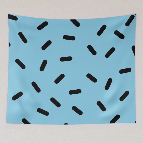 Item preview, Powder Blue Geometric Abstract Pattern. designed and sold by ARichArts.
