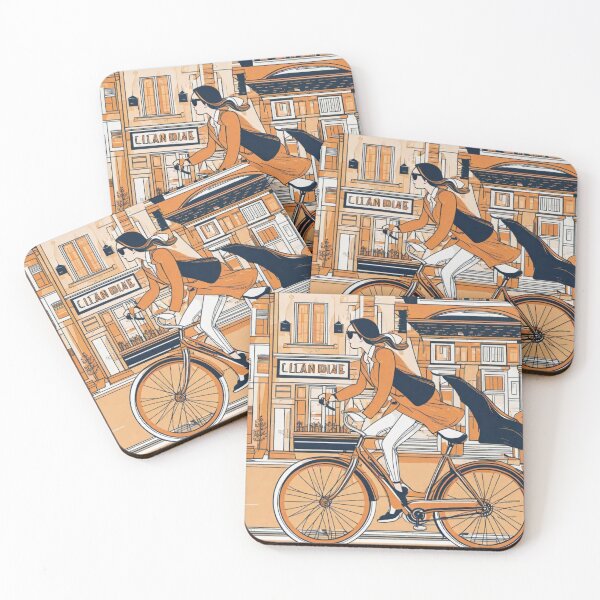 Item preview, girl on the bike designed and sold by coolsima.