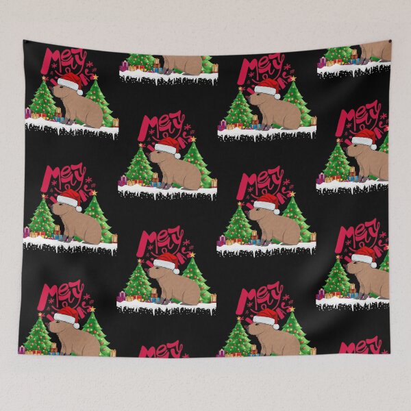 Item preview, Capybara Animal Lover Xmas Gift Ugly Capybara Christmas Design designed and sold by EmiAndMike.