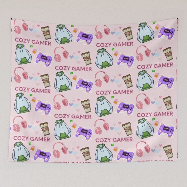 Item preview, Cozy Gamer Girl designed and sold by Daria-Shop.