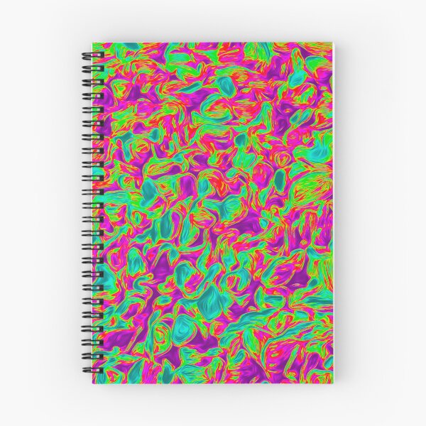 Aperçu de l'œuvre Galets digitaux bio fluo créée et vendue par stevepaint.