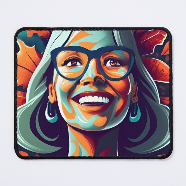 Item preview, Blessings of Friendship,portrait of happy woman designed and sold by AgarutanPrint.