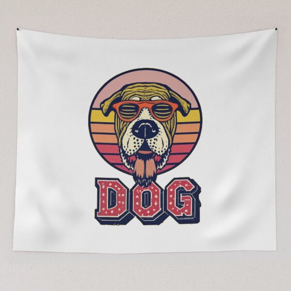 Item preview, v1 dog retro classic  designed and sold by FenwickDesign99.