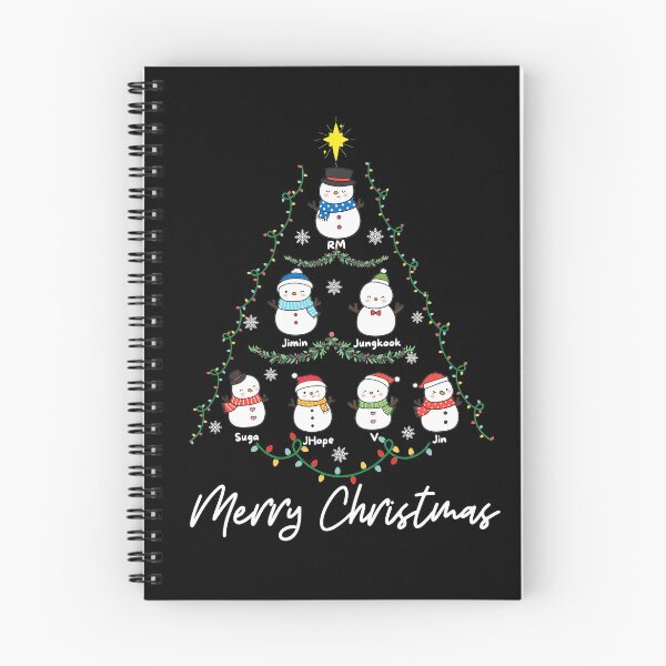 Aperçu de l'œuvre BTS BT21 Sweat-shirt de Noël Bangtan Pull de Noël chemise Kpop merch de vacances Jin Jhope Jungkook RM Suga V Cadeau pour petite amie de l'armée Cadeau maman Joyeux Noël ARMY créée et vendue par NattyTees.
