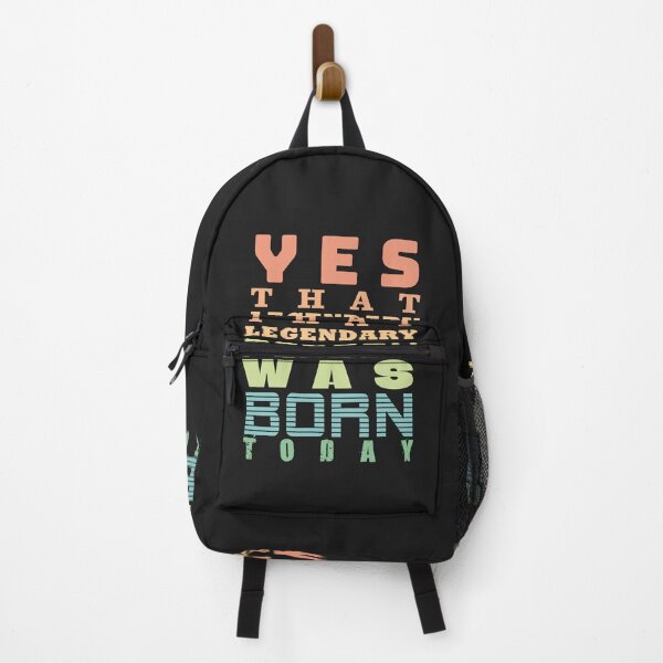 Item preview, a legend was born today themed graphic design designed and sold by ironpalette.