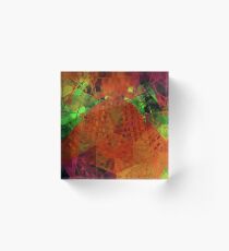 Busy Busy Busy Acrylic Block