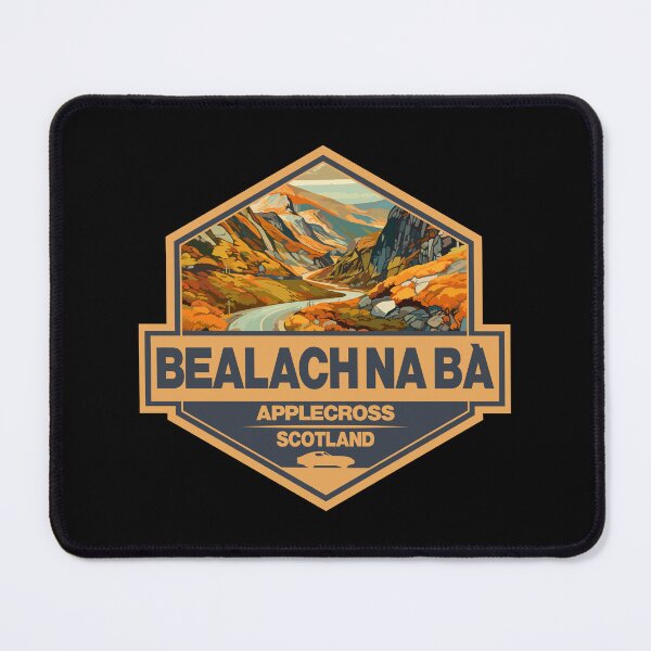 Item preview, Bealach na Bà Scotland Travel Art Badge designed and sold by KrisSidDesigns.