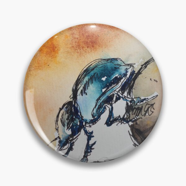 Item preview, dung beetle designed and sold by TamrynPohlArt.